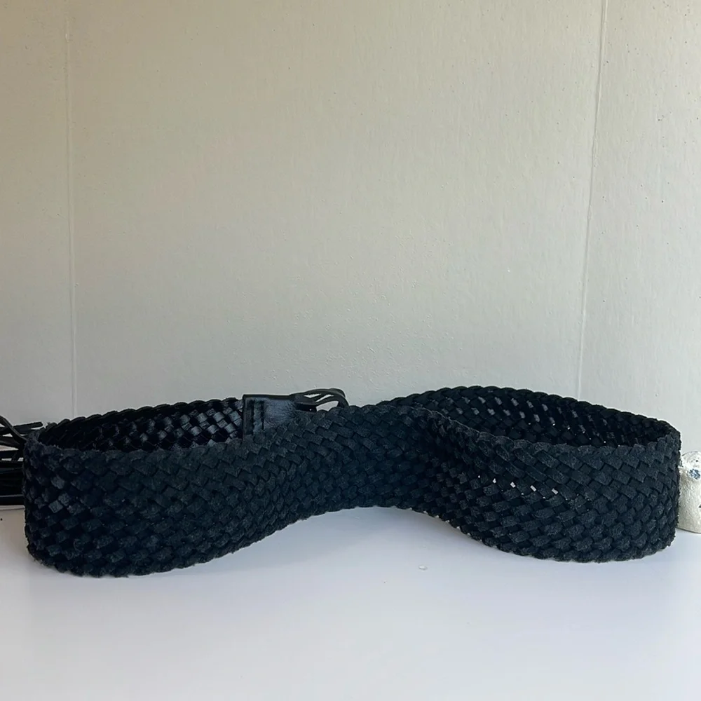 Free People Braided Fringe Bohemian Belt